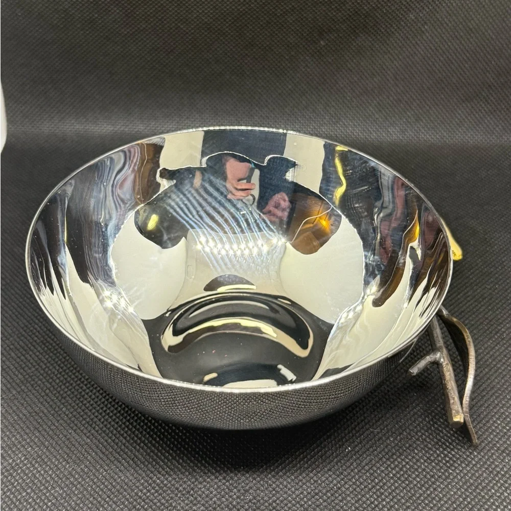 Vintage Boho Michael Aram Lemonwood Nut Bowl - Picture 3 of 11